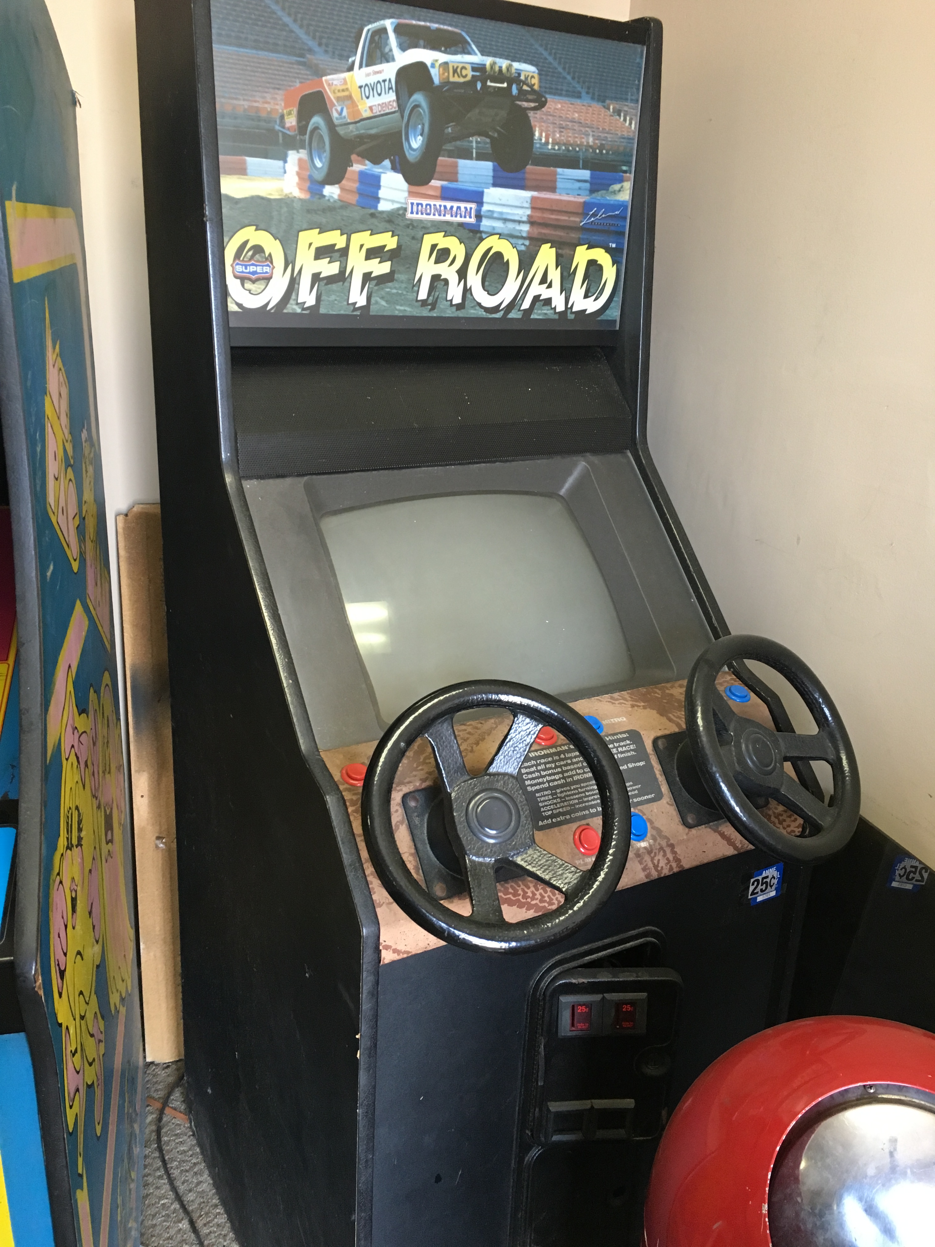 ivan stewart off road arcade game 2 PLAYER 